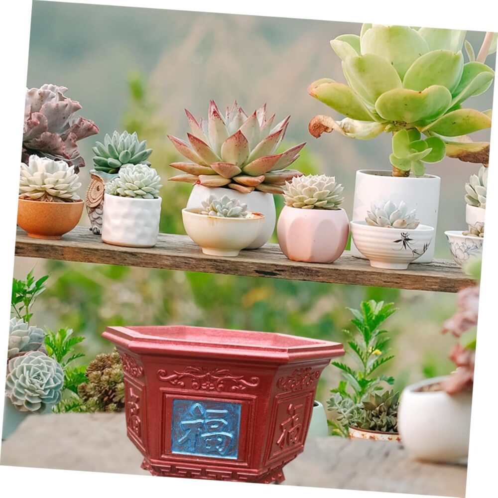 Toddmomy moldes de recipiente cimento decoração de plantas m... - Image 6