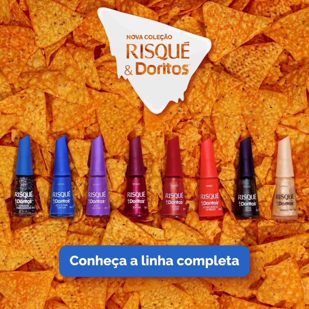 Esmalte Glitter Risqué & Doritos Ousadia na Ponta dos Dedos ... - Image 7