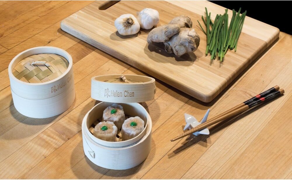 Helen's Asian Kitchen Vaporizador de alimentos Dim Sum com t... - Image 5
