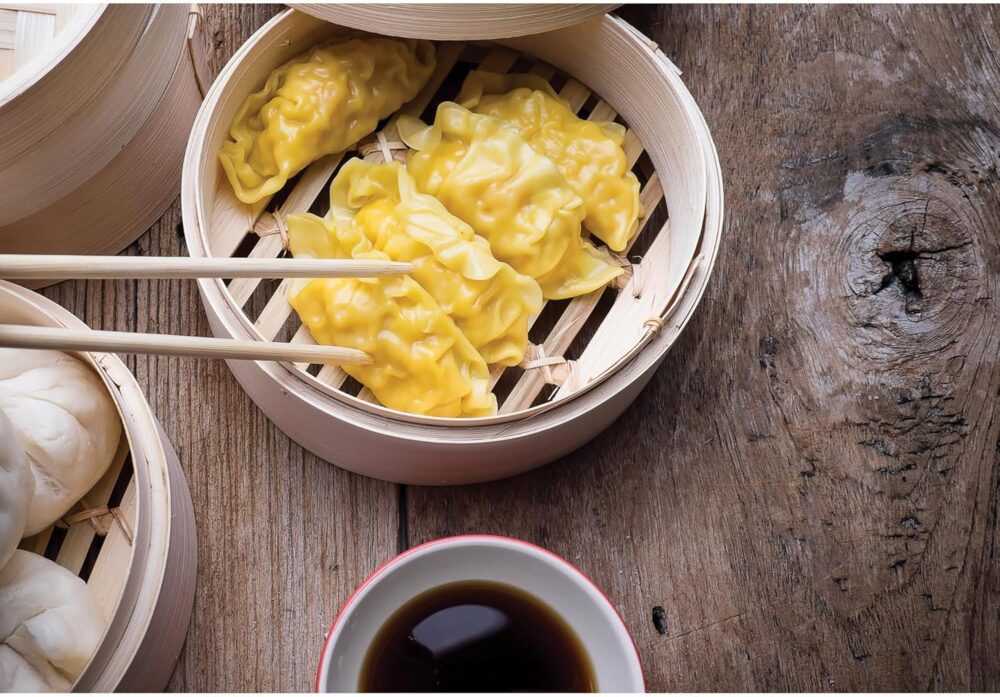 Helen's Asian Kitchen Vaporizador de alimentos Dim Sum com t... - Image 7