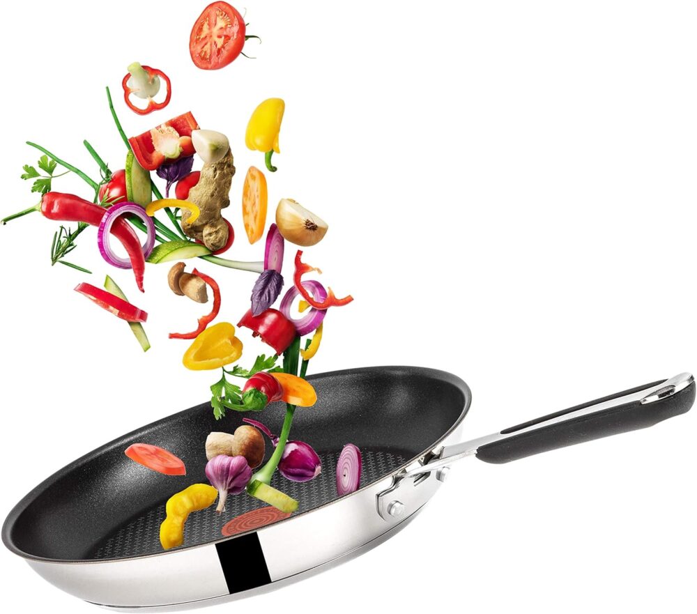 Frigideira Com Indução Tefal So Chef 21cm Vermelha - Image 4