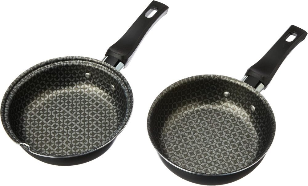 Omeleteira Antiaderente Multiflon Dupla 14CM - Image 2