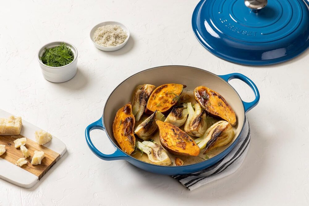 LE CREUSET Caçarola Buffet 30cm - Signature, Azul Marseille,... - Image 5