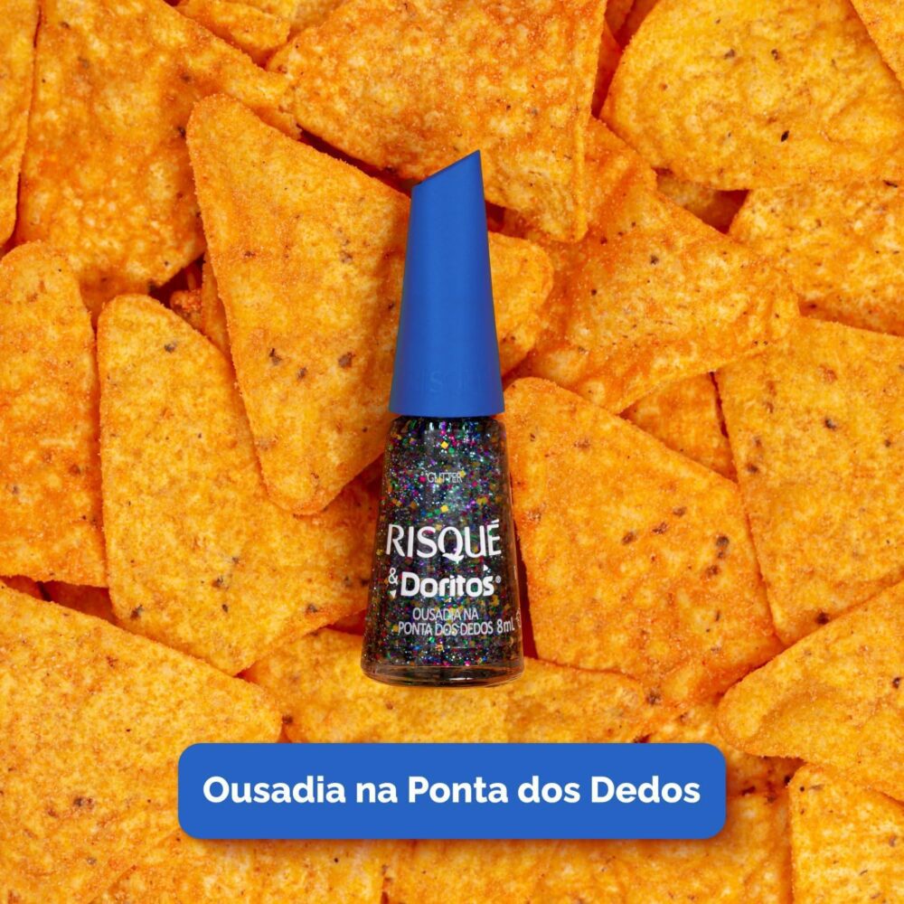 Esmalte Glitter Risqué & Doritos Ousadia na Ponta dos Dedos ... - Image 2