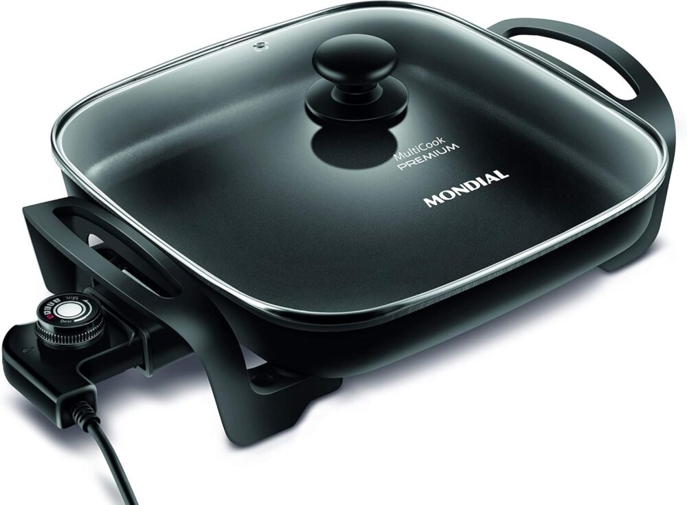 Panela Elétrica Multicook Premium, Mondial, Preto, 1200W, 11... - Image 2