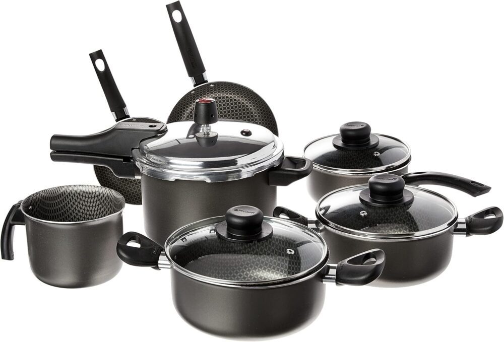 Multiflon Conjunto de Panelas 7 Peças Aluminio Antiaderente ...