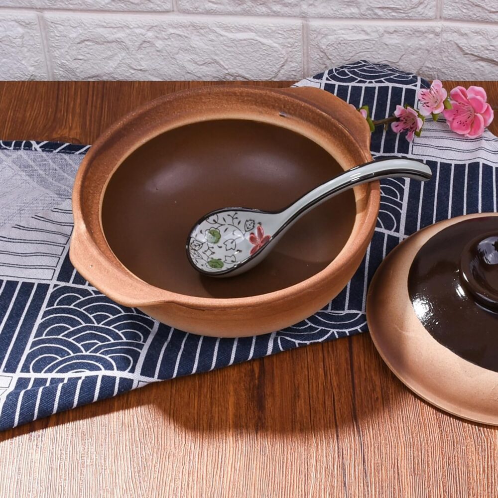 Caçarola com tampa Panela de argila chinesa panela de argila... - Image 6
