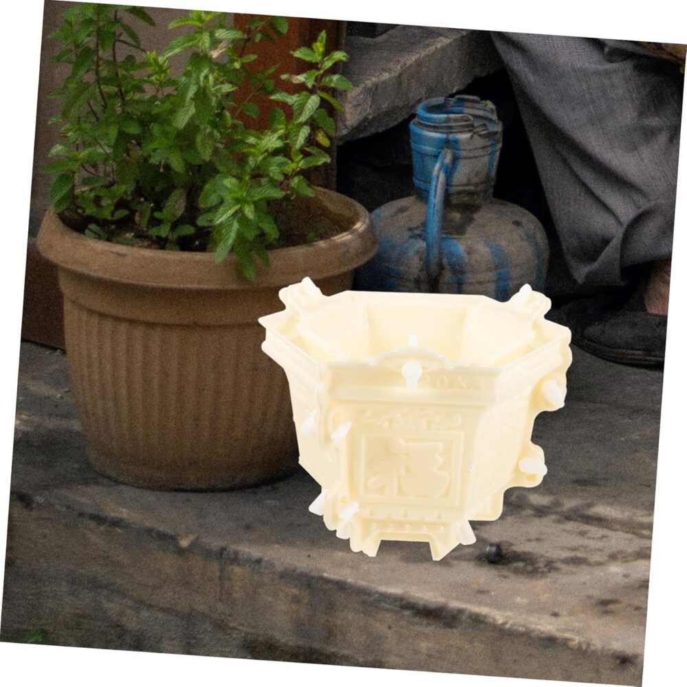 Toddmomy moldes de recipiente cimento decoração de plantas m... - Image 5