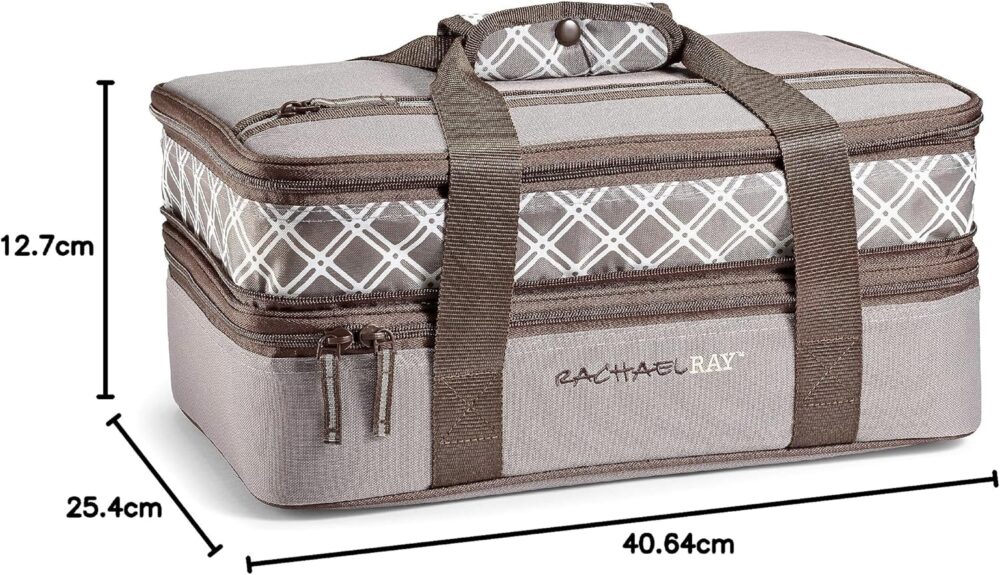 Rachael Ray Caçarola expansível isolada para alimentos quent... - Image 7