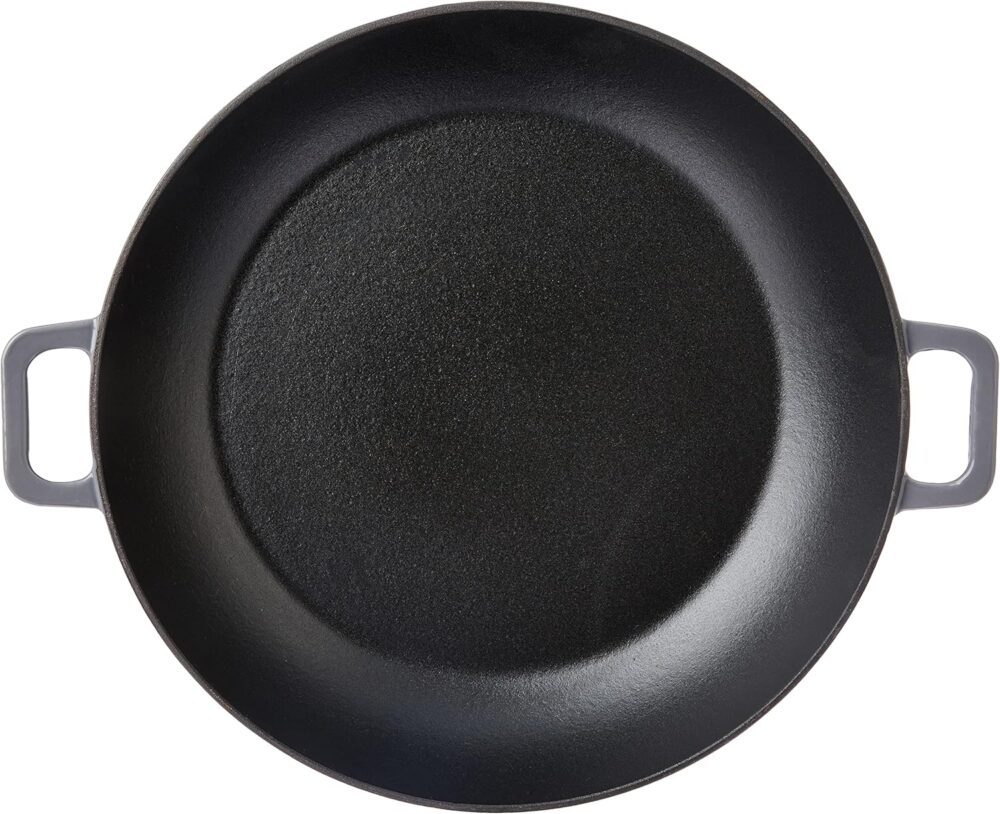 Caçarola Baixa Com Tampa Sauté, 31,4X6 3,5L, Cinza, Haus Con... - Image 3