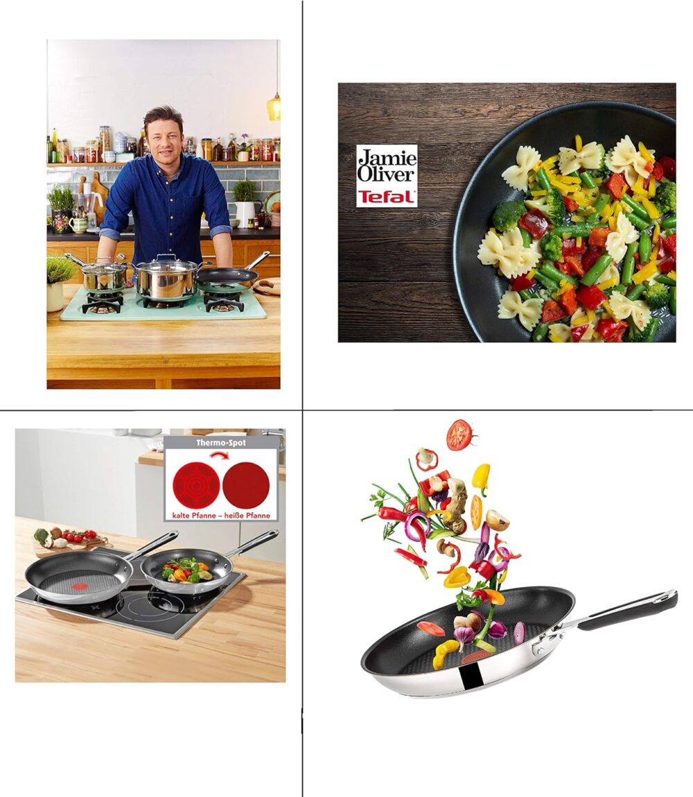 Frigideira Com Indução Tefal So Chef 21cm Vermelha - Image 6