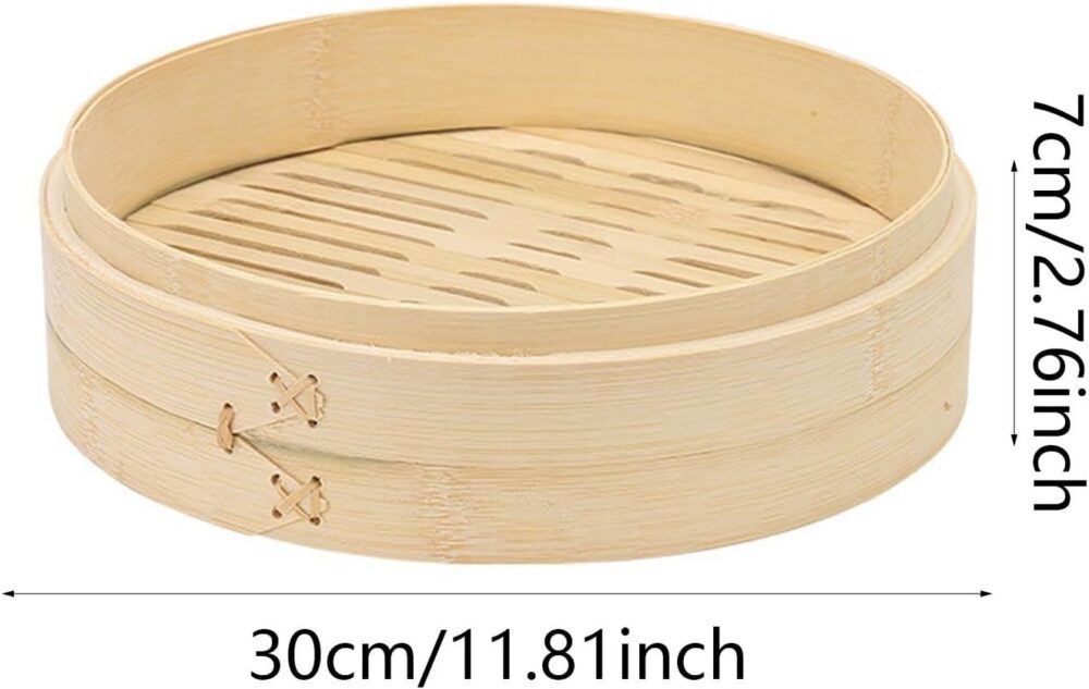 Yajuyi Vaporizador de Bambu para Pão Vaporizador de Alimento... - Image 2