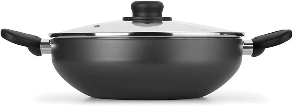 Multiflon Frigideira Wok 28 Centímetros com Alças Tampa Vidr... - Image 2