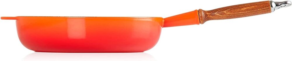 Le Creuset Frigideira Saute Cabo Madeira 28cm Laranja - Image 4