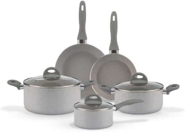 Brinox - Jogo de Panelas Antiaderente Ceramic Life 5 Peças M...
