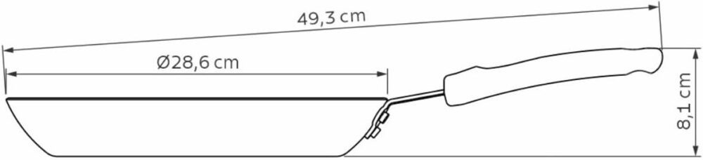 Tramontina Profissional Frigideira Antiaderente Grande 28 cm... - Image 7