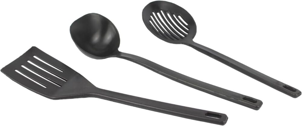 Jogo de Panelas Super 10 Peças Preto com Vermelho Antiaderen... - Image 8