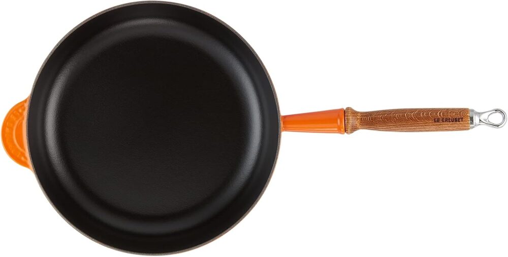 Le Creuset Frigideira Saute Cabo Madeira 28cm Laranja - Image 2
