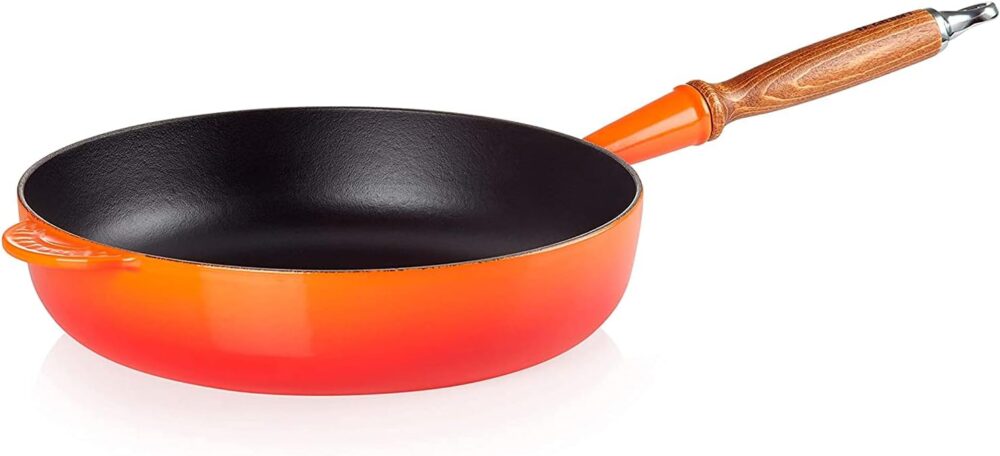 Le Creuset Frigideira Saute Cabo Madeira 28cm Laranja - Image 3