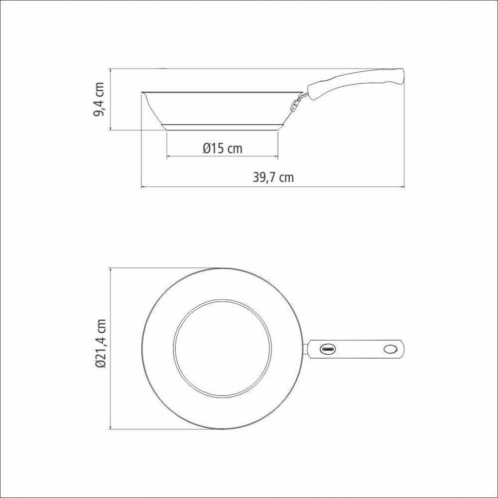 Frigideira Tramontina Solar Silicone Rasa em Aço Inox Fundo ... - Image 7