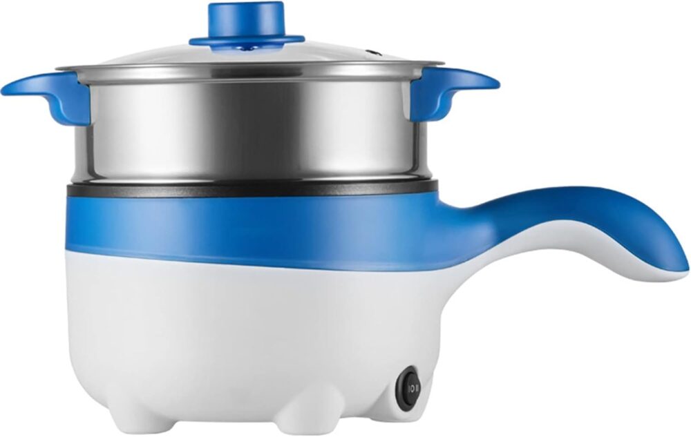 Frigideira Elétrica de Carro 12V/24V com Vapor, Frigideira E...