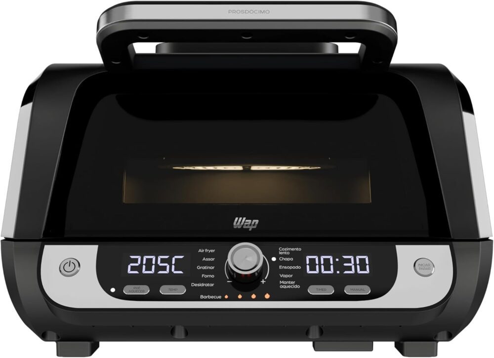 WAP Fritadeira Elétrica Air Fryer Barbecue Digital 12 em 1, ... - Image 8
