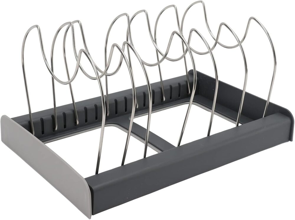 Organizador de panelas expansível para panelas e frigideiras... - Image 2