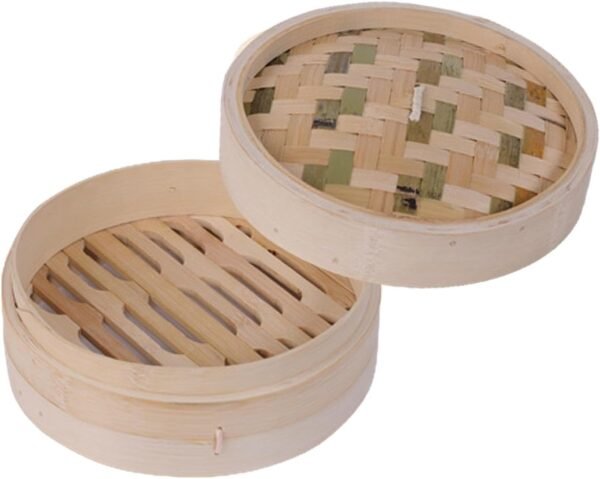 Generic Vaporizador de bolinho de bambu, panelas redondas, v... - Image 7
