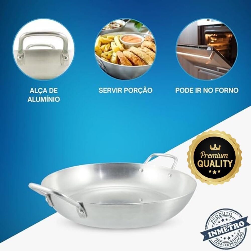 Kit Frigideira Pergaminho Panelinha Restaurante Porção Profi... - Image 2