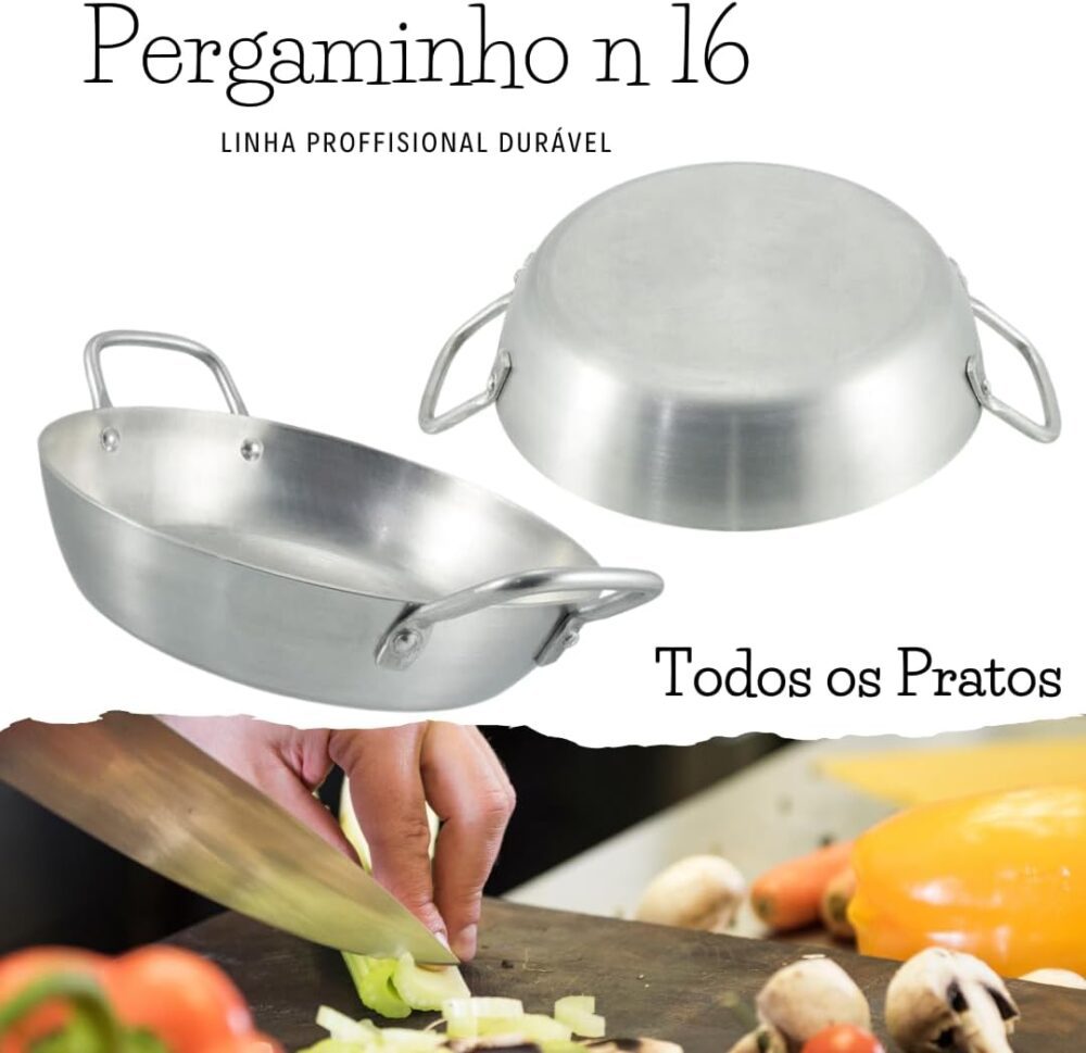 Kit Frigideira Pergaminho Panelinha Restaurante Porção Profi... - Image 4
