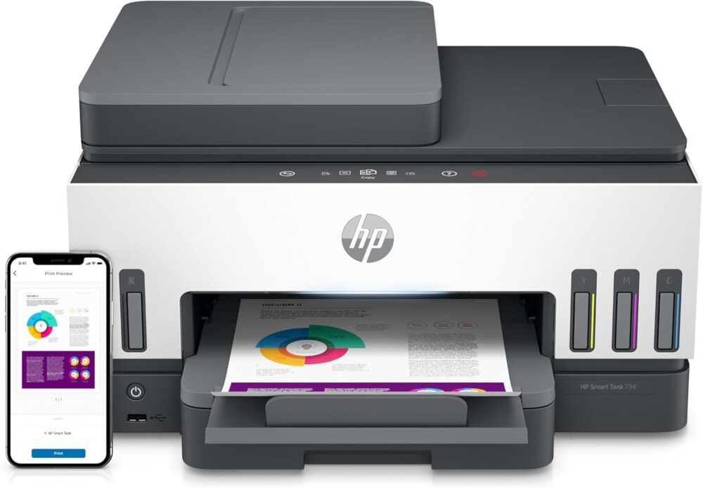 Impressora Multifuncional HP Smart Tank 794 Tanque de Tinta ... - Image 4