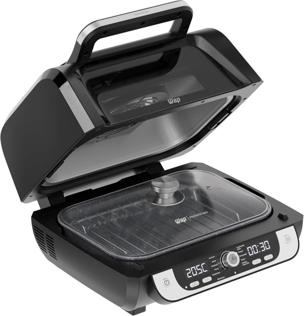 WAP Fritadeira Elétrica Air Fryer Barbecue Digital 12 em 1, ... - Image 6