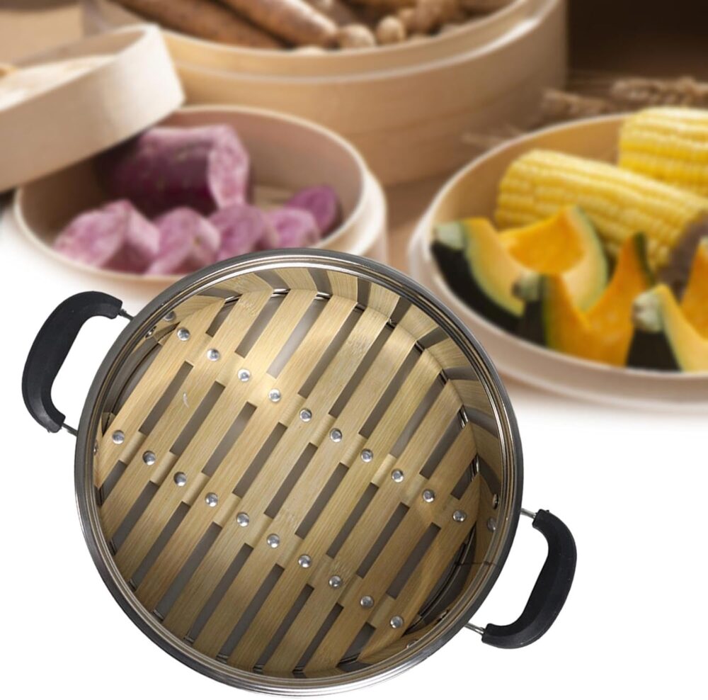 JISADER Cesta de vapor de aço inoxidável para panela cesta d... - Image 4