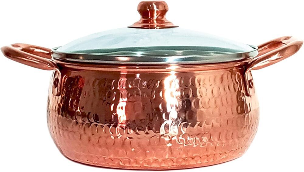 Panela De Cobre Puro Classic 16cm Diâmetro 1,5 Litros P