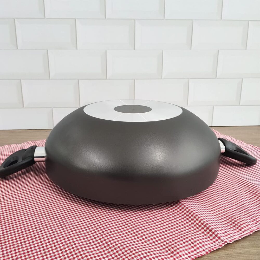 Multiflon Frigideira Wok 28 Centímetros com Alças Tampa Vidr... - Image 9