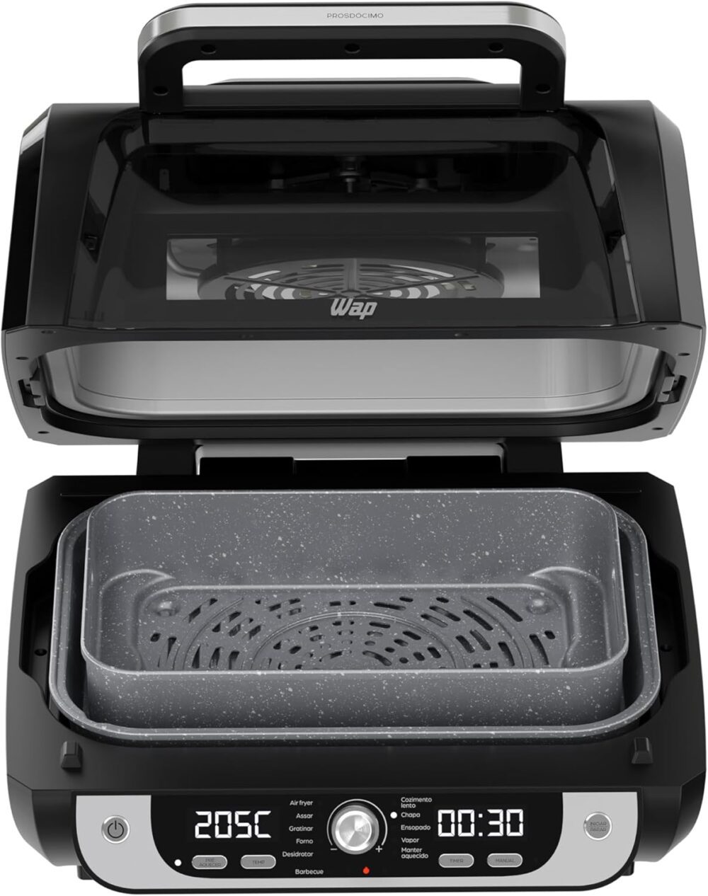 WAP Fritadeira Elétrica Air Fryer Barbecue Digital 12 em 1, ... - Image 5