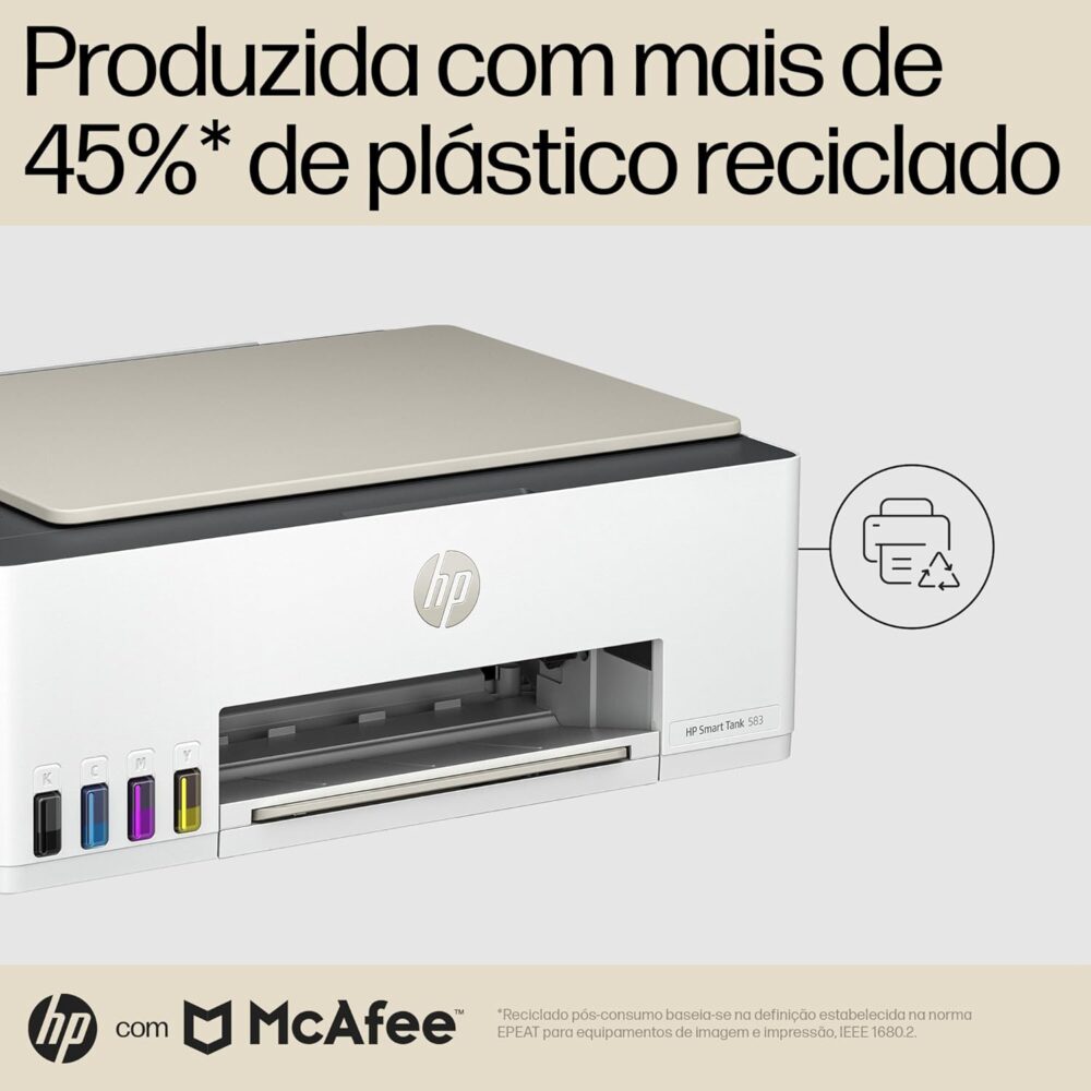 Impressora Multifuncional HP Smart Tank 583 Tanque de Tinta ... - Image 8