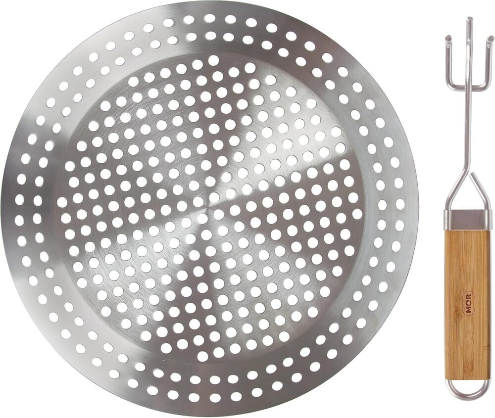 Mor - Frigideira Inox Para Grelhar 2 Em 1. - Image 3