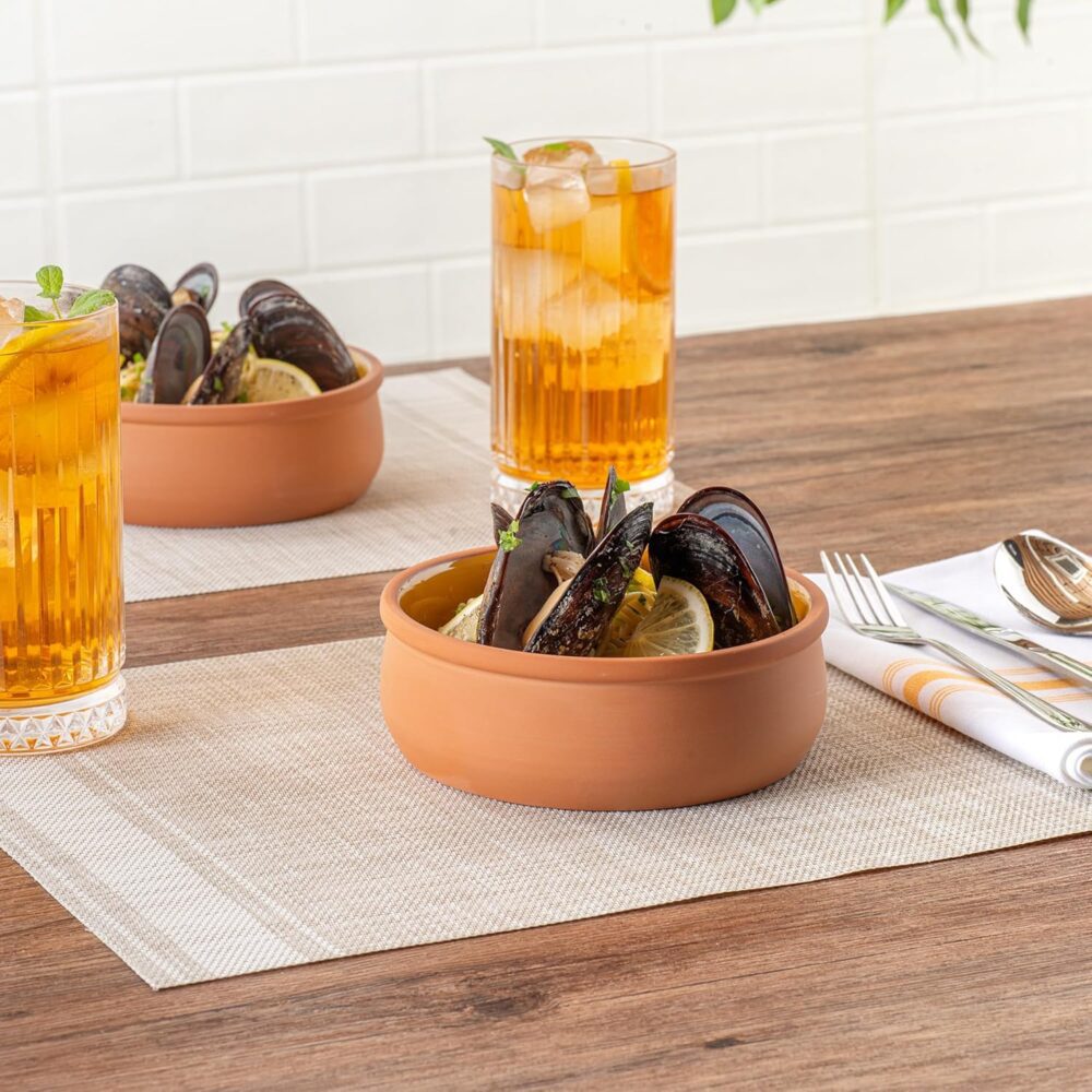 Restaurantware - Terracota Cazuelas Terra Tek de 500 ml, 10 ... - Image 3