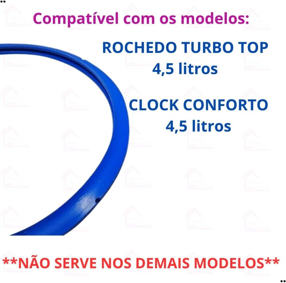Borracha Anel Vedação Para Panela De Pressão Rochedo Turbo T... - Image 3