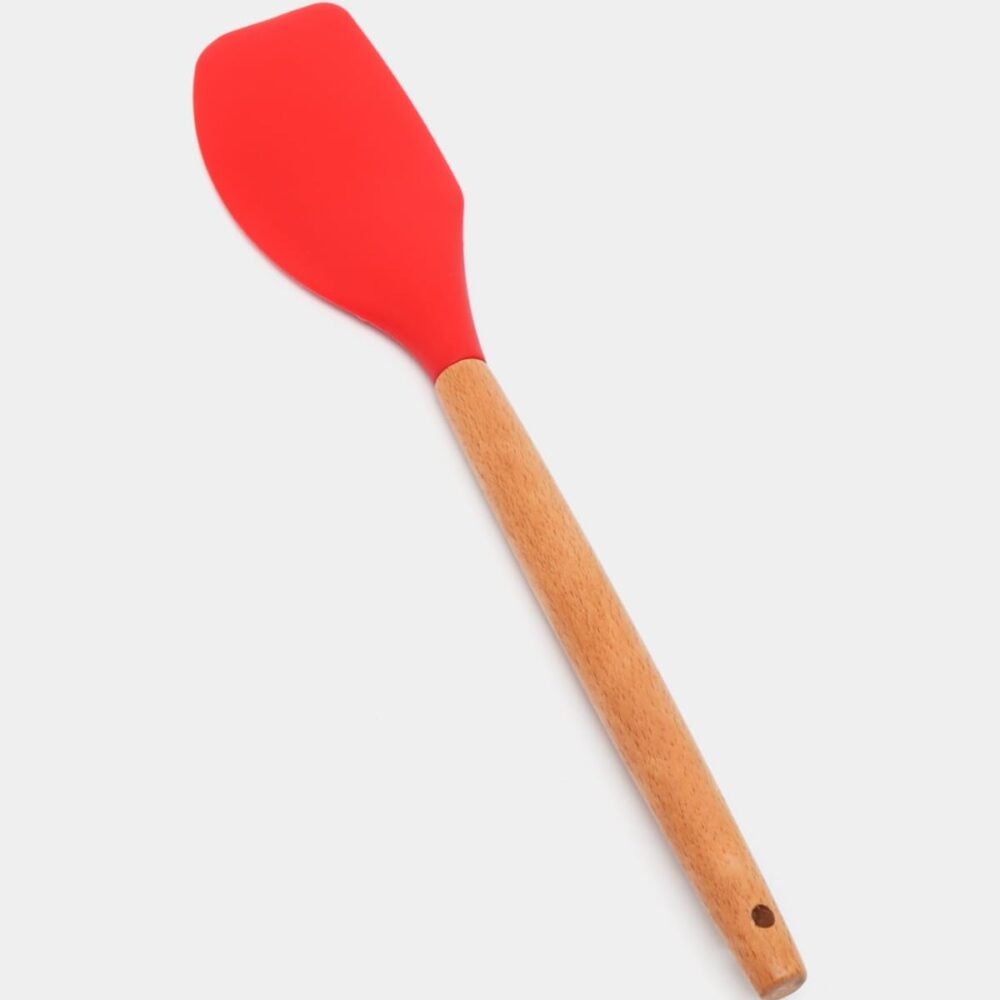 Espátula de Silicone 32cm Cabo de Madeira Resistente Ao Calo... - Image 6