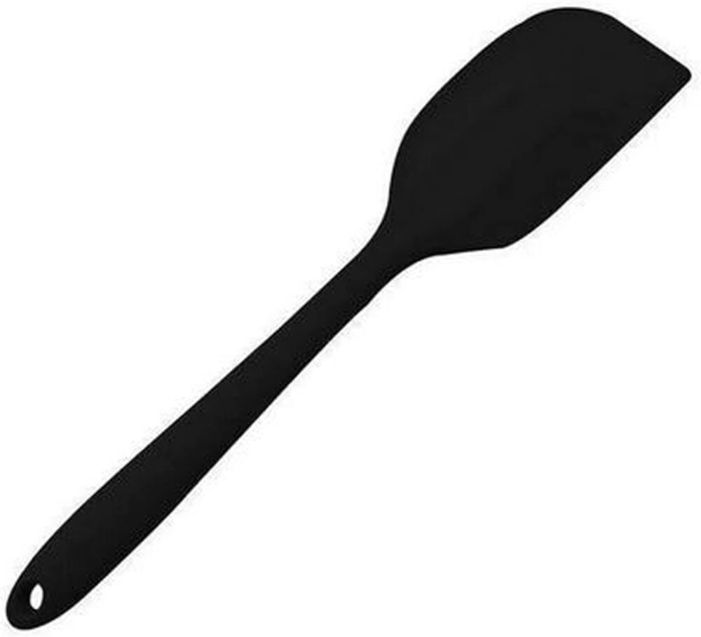 Espátula De Silicone Para Raspagem 27cm Preto - Confeitaria - Image 3