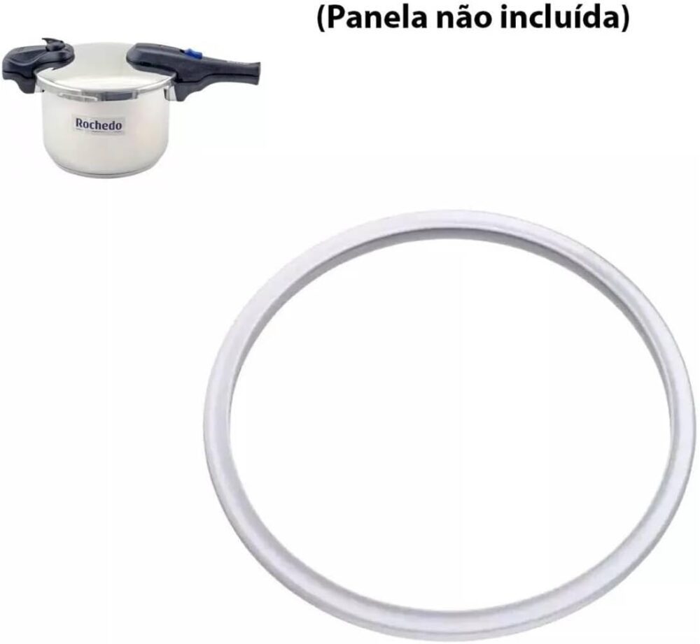 Borracha da Panela de Pressão Rochedo Inox 6 Litros Elegance - Image 3