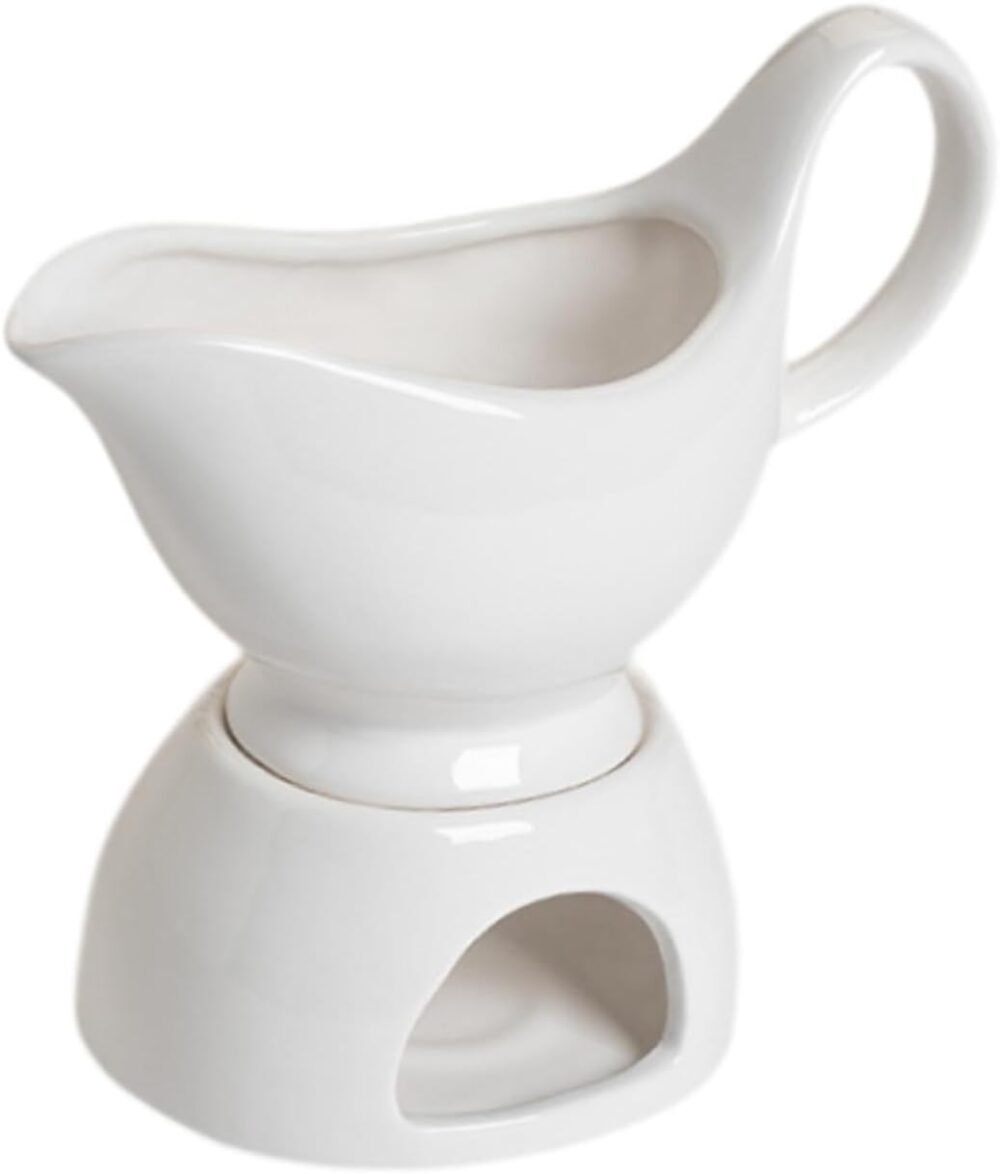 DimyFew Conjunto de molheira de cerâmica, panela de fondue d... - Image 5