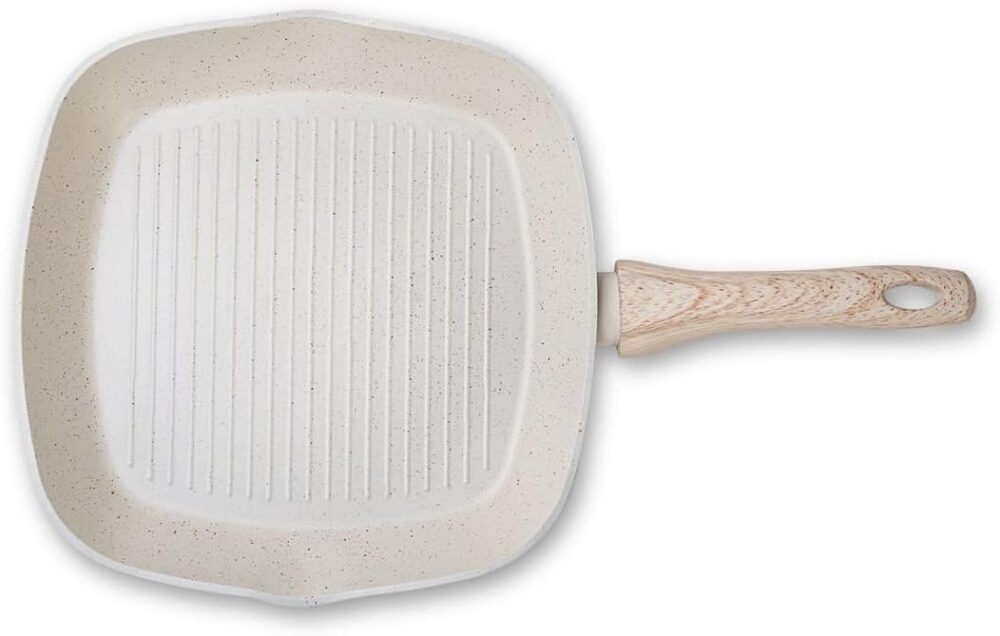 Grill Ceramic Life Sirius 28cm Brinox com Indução Vanilla - Image 2