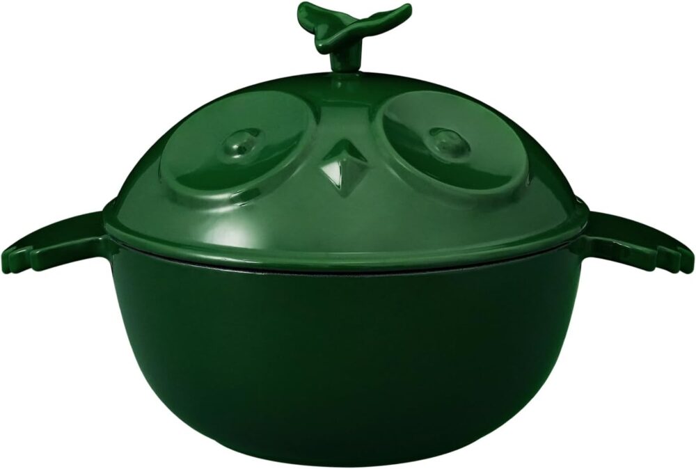 Flavehc Panela de forno holandês em forma de coruja com tamp... - Image 9