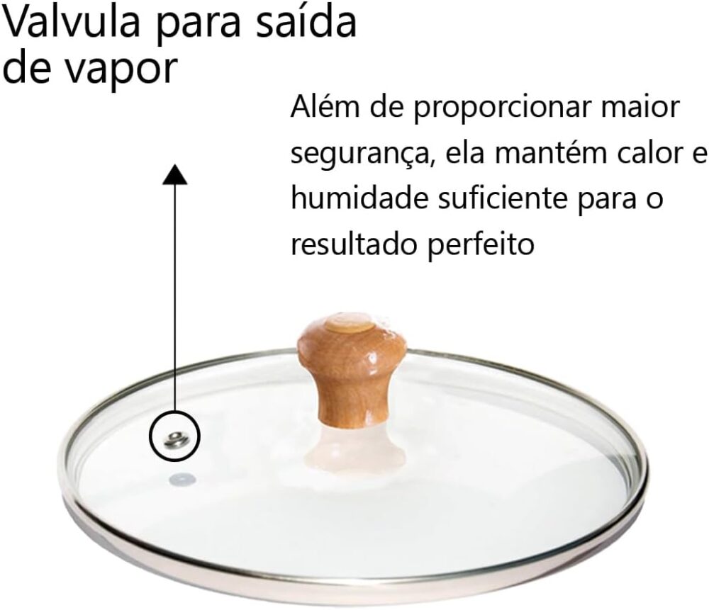 Escolha sua Tampa De Vidro Temperado Para Panela E Frigideir... - Image 5