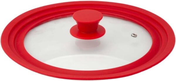 Tampa de Vidro Universal para Panelas Frigideiras Borda Sili... - Image 6