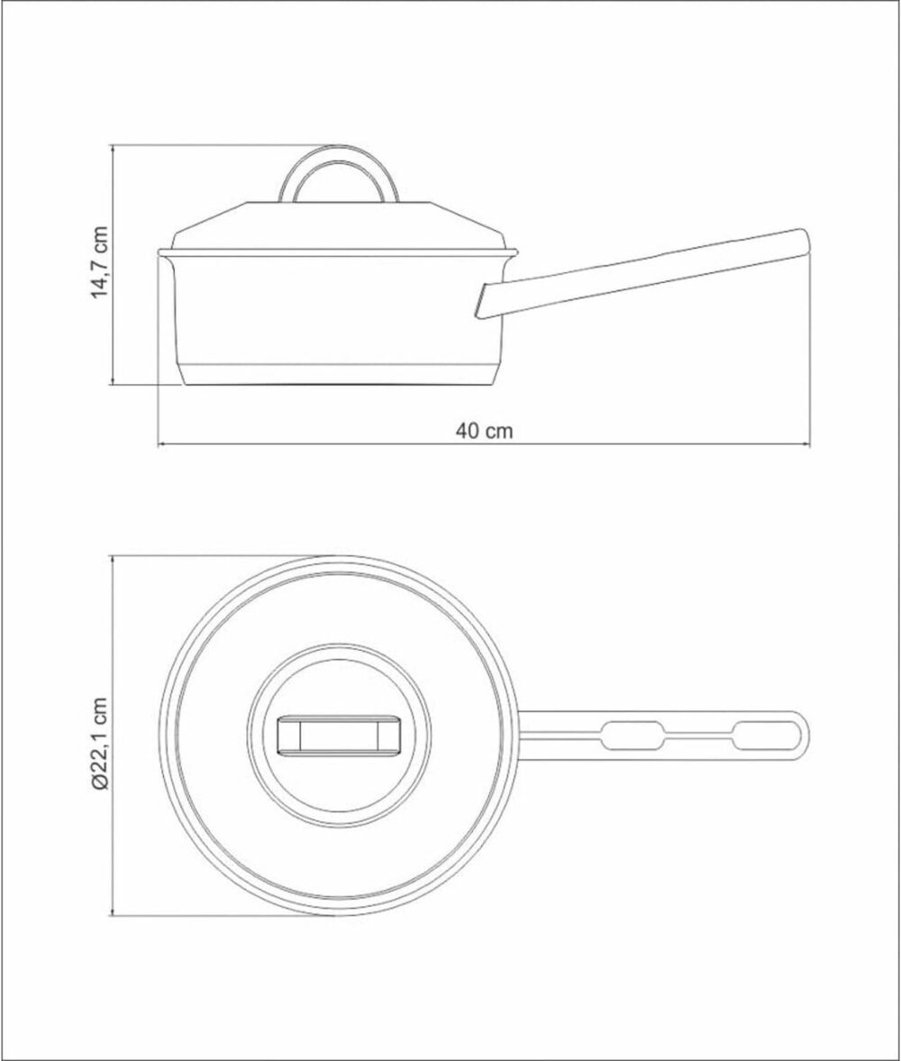 Panela com Fundo Triplo, Tramontina, Solar 62501200, Inox, d... - Image 4