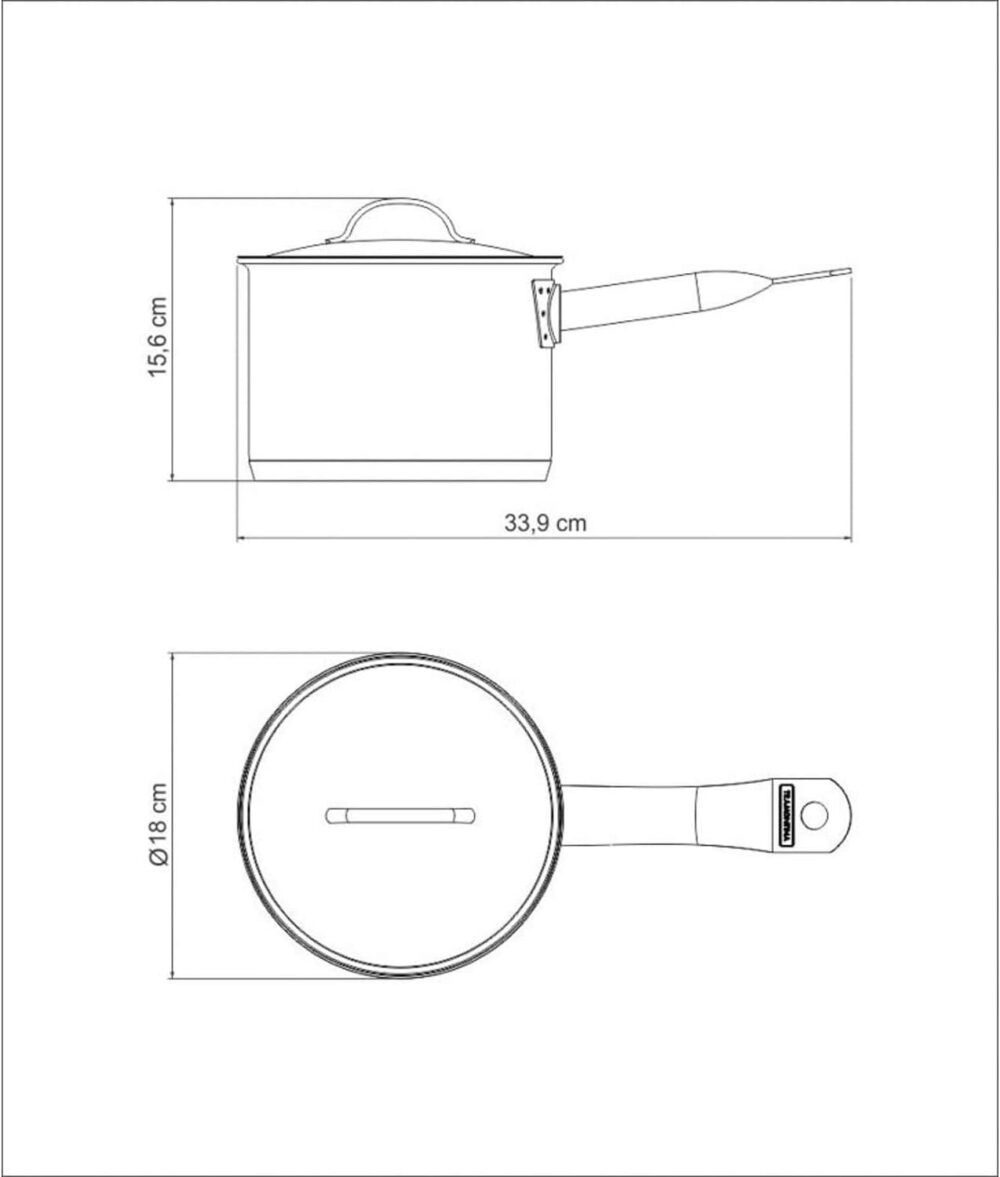 Caldeirão Tramontina Professional em Aço Inox Fundo Triplo c... - Image 4